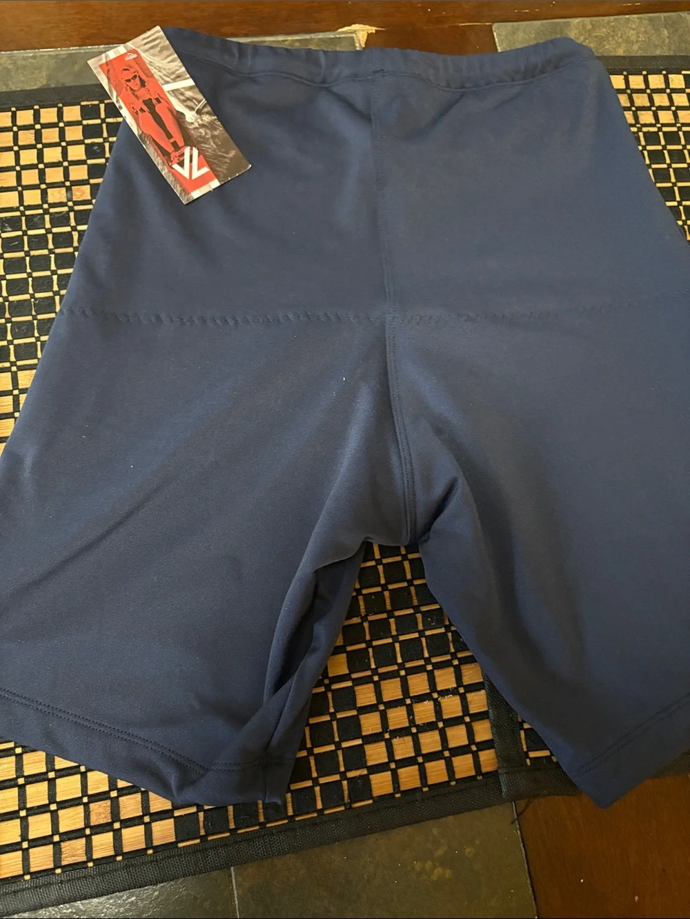 Men's Navy Compression Shorts
